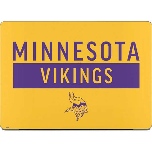 NFL Minnesota Vikings Yellow Performance Series Apple MacBook Pro 14-inch Skin
