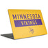 NFL Minnesota Vikings Yellow Performance Series MacBook Skins
