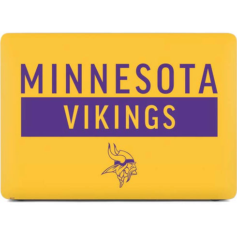 NFL Minnesota Vikings Yellow Performance Series Apple MacBook Pro 16-inch Skin