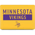 NFL Minnesota Vikings Yellow Performance Series Apple MacBook Pro 16-inch Skin