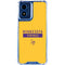 NFL Minnesota Vikings Yellow Performance Series Moto G 5G (2024) Clear Case