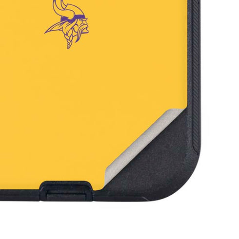 NFL Minnesota Vikings Yellow Performance Series Otterbox Defender iPhone Skin