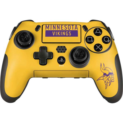 NFL Minnesota Vikings Yellow Performance Series PlayStation Scuf Vantage 2 Controller Skin