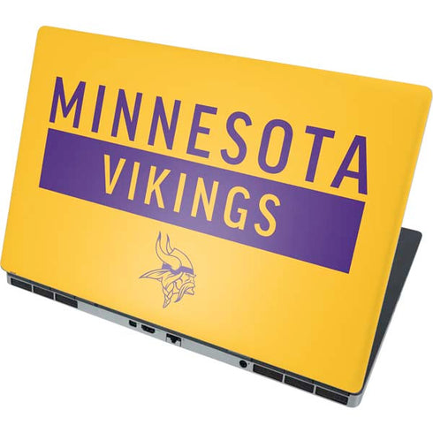 NFL Minnesota Vikings Yellow Performance Series Dell Precision Skin