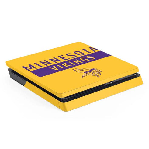 NFL Minnesota Vikings Yellow Performance Series PlayStation PS4 Skins