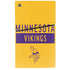 NFL Minnesota Vikings Yellow Performance Series PS5 Slim Digital Edition Console Skin