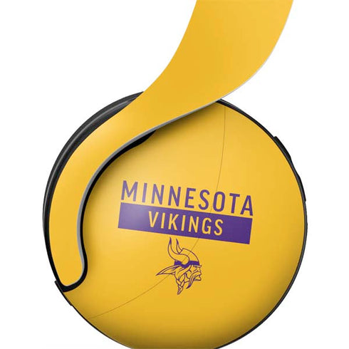 NFL Minnesota Vikings Yellow Performance Series PULSE 3D Wireless Headset for PS5 Skin