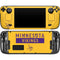 NFL Minnesota Vikings Yellow Performance Series Steam Deck Handheld Gaming Computer OLED Skin