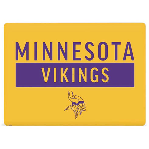 NFL Minnesota Vikings Yellow Performance Series Surface Laptop 3 13.5in Skin