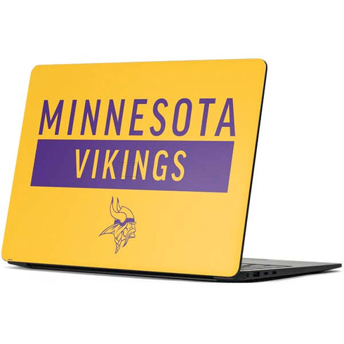 NFL Minnesota Vikings Yellow Performance Series Surface Laptop 7 13.8in Skin