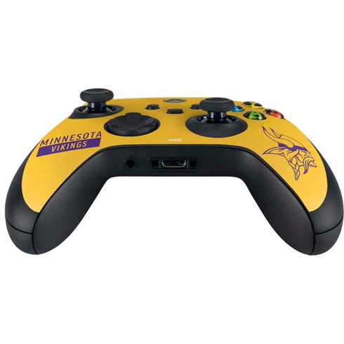 NFL Minnesota Vikings Yellow Performance Series Xbox Series X Controller Skin