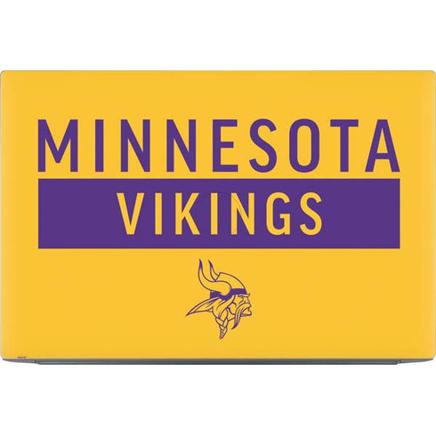 NFL Minnesota Vikings Yellow Performance Series Dell XPS Skin