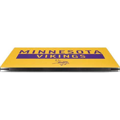 NFL Minnesota Vikings Yellow Performance Series Dell XPS Skin