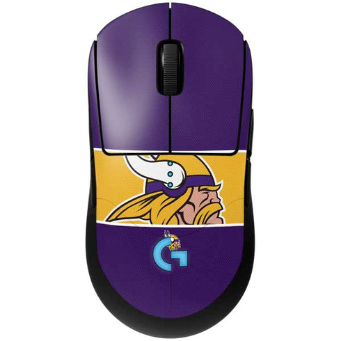 NFL Minnesota Vikings Zone Block G Pro Wireless Gaming Mouse Skin