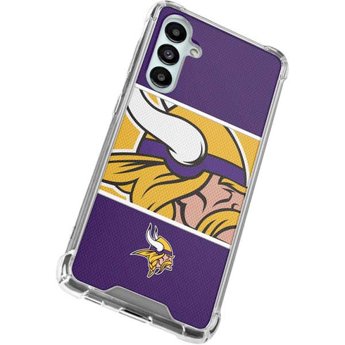 NFL Minnesota Vikings Zone Block Galaxy A16 5G Clear Case