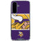 NFL Minnesota Vikings Zone Block Galaxy A36 5G Clear Case