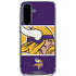 NFL Minnesota Vikings Zone Block Galaxy A36 5G Clear Case