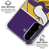 NFL Minnesota Vikings Zone Block Galaxy A36 5G Clear Case