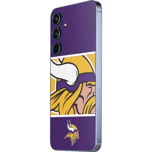NFL Minnesota Vikings Zone Block Galaxy A36 5G Skin