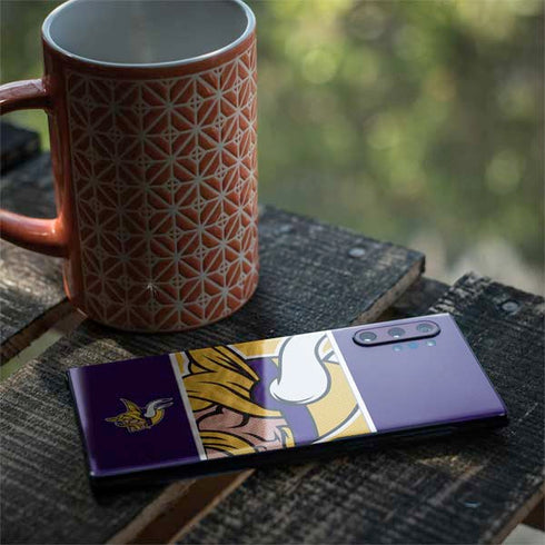 NFL Minnesota Vikings Zone Block Galaxy Note 10 Plus Skin