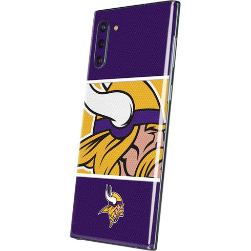 NFL Minnesota Vikings Zone Block Galaxy Note 10 Skin