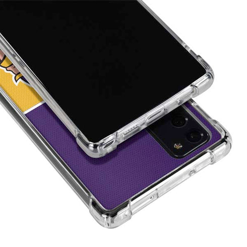 NFL Minnesota Vikings Zone Block Galaxy Note20 5G Clear Case
