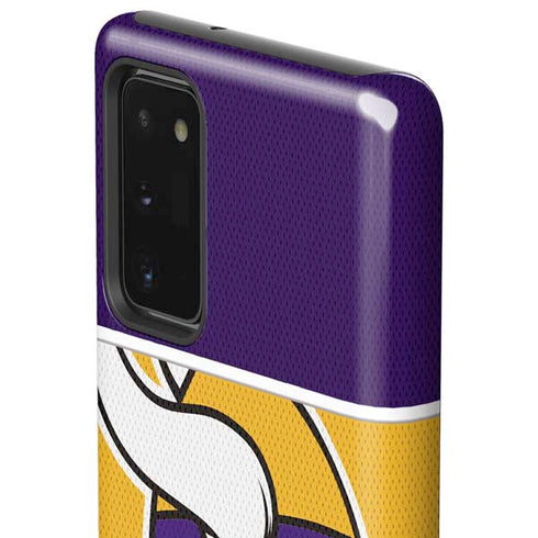NFL Minnesota Vikings Zone Block Galaxy Note20 5G Pro Case