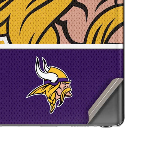 NFL Minnesota Vikings Zone Block Galaxy Note20 5G Skin