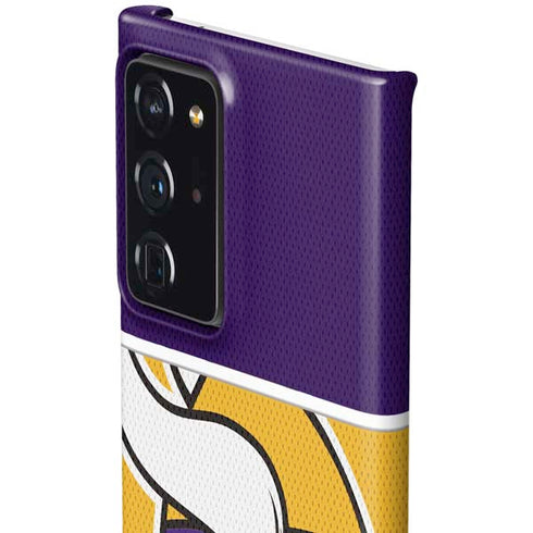 NFL Minnesota Vikings Zone Block Galaxy Note20 Ultra 5G Lite Case