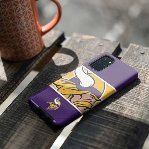NFL Minnesota Vikings Zone Block Galaxy S20 Plus Pro Case