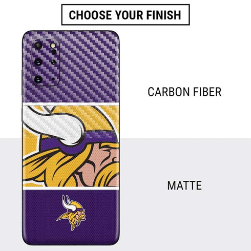 NFL Minnesota Vikings Zone Block Galaxy S20 Plus Skin