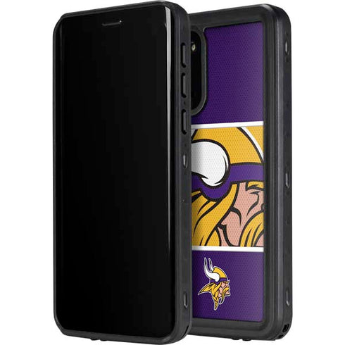 NFL Minnesota Vikings Zone Block Galaxy S20 Plus Waterproof Case