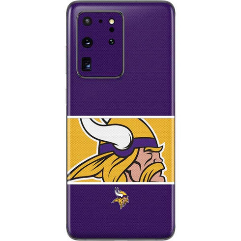 NFL Minnesota Vikings Zone Block Galaxy S20 Ultra 5G Skin