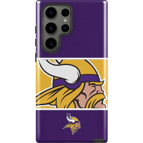 NFL Minnesota Vikings Zone Block Galaxy S23 Ultra Pro Case