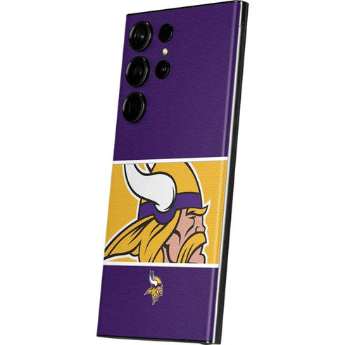 NFL Minnesota Vikings Zone Block Galaxy Skins