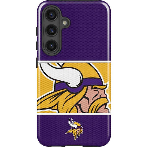 NFL Minnesota Vikings Zone Block Galaxy S25 Impact Case