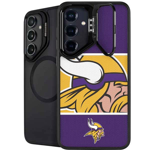 NFL Minnesota Vikings Zone Block Galaxy S24 Kickstand Case