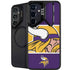 NFL Minnesota Vikings Zone Block Galaxy S25 Plus Kickstand Case
