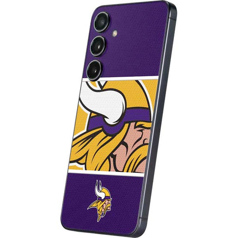 NFL Minnesota Vikings Zone Block Galaxy S24 Skin