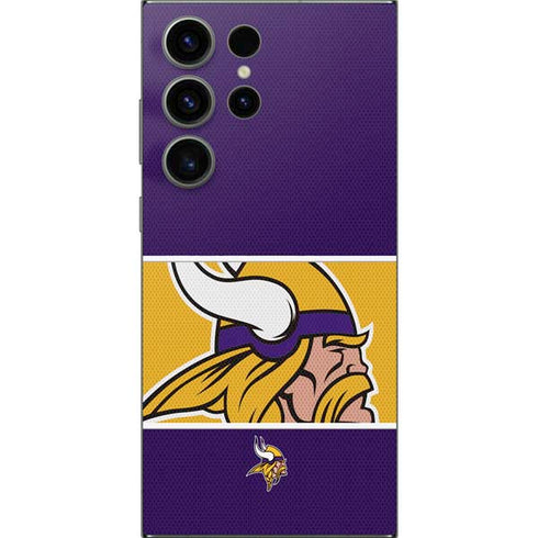 NFL Minnesota Vikings Zone Block Galaxy S24 Ultra Skin