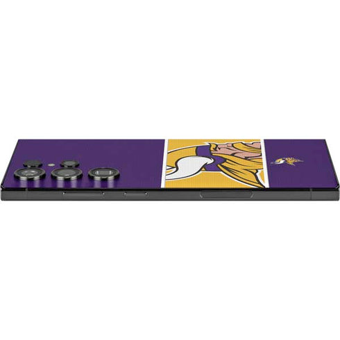 NFL Minnesota Vikings Zone Block Galaxy S25 Ultra Skin
