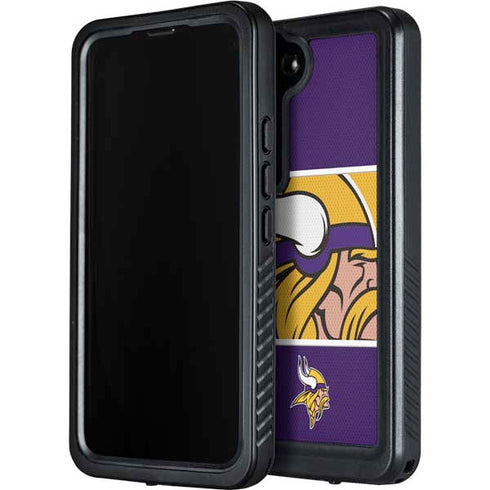 NFL Minnesota Vikings Zone Block Galaxy S24 Waterproof Case
