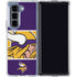 NFL Minnesota Vikings Zone Block Galaxy Z Fold5 5G Clear Case