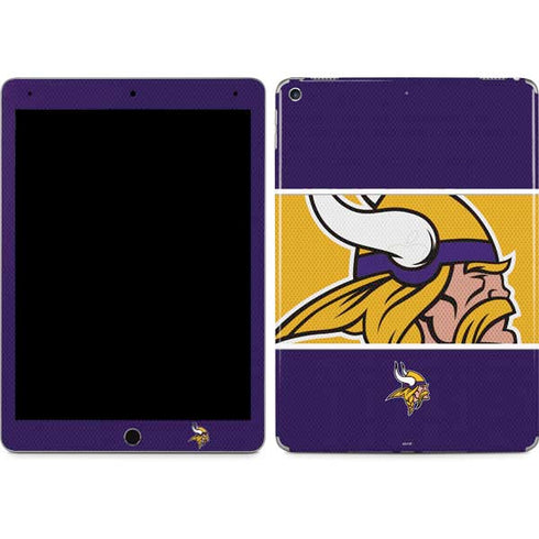 NFL Minnesota Vikings Zone Block iPad Skins