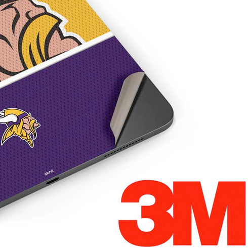 NFL Minnesota Vikings Zone Block Apple iPad Pro Skin