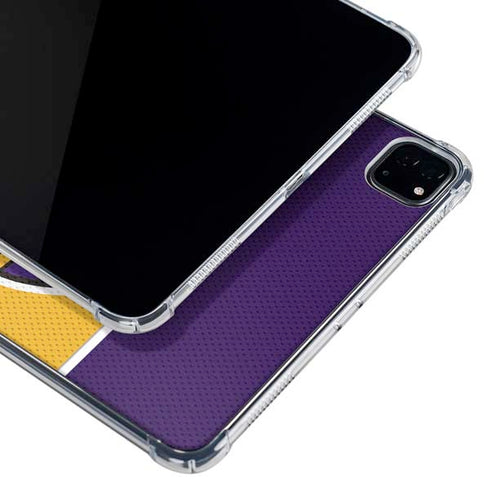 NFL Minnesota Vikings Zone Block iPad Pro 12.9in (2020) Clear Case