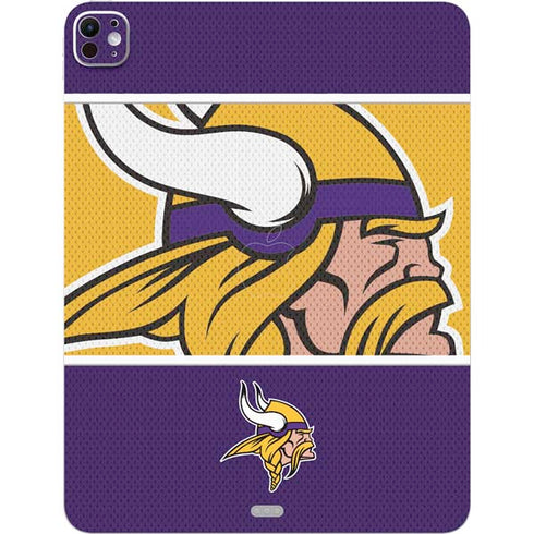 NFL Minnesota Vikings Zone Block iPad Pro 13in M4 (2024) Skin