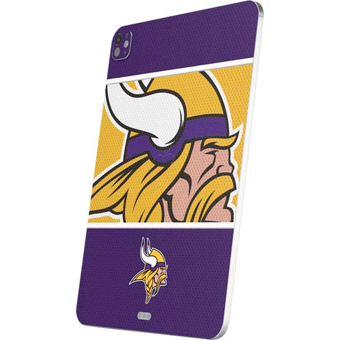 NFL Minnesota Vikings Zone Block iPad Pro 13in M4 (2024) Skin
