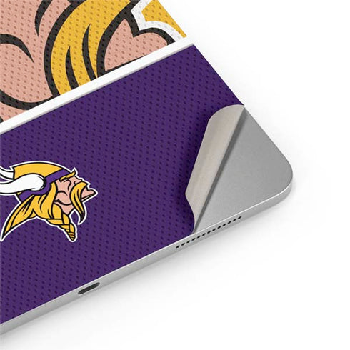 NFL Minnesota Vikings Zone Block iPad Pro 13in M4 (2024) Skin