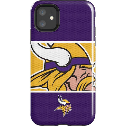 NFL Minnesota Vikings Zone Block iPhone 11 Impact Case
